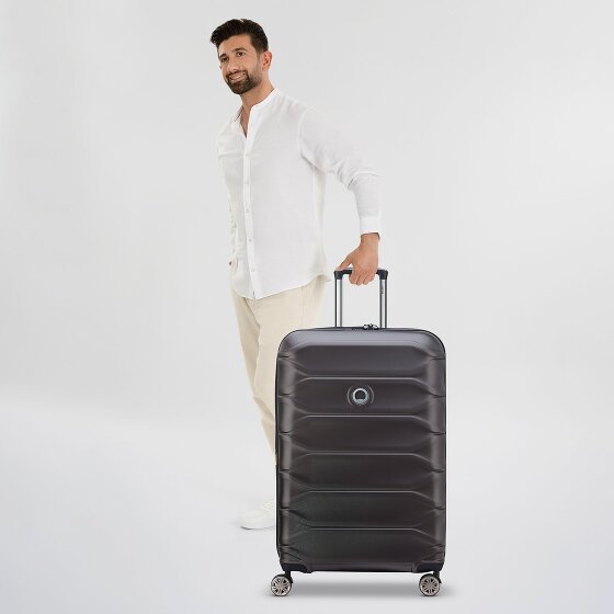Delsey Paris Meteor 4 Rollen Trolley L 78 cm mit Dehnfalte