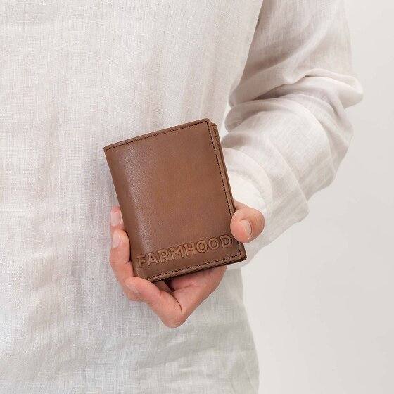 Farmhood Nashville Geldbörse RFID Schutz Leder 10 cm