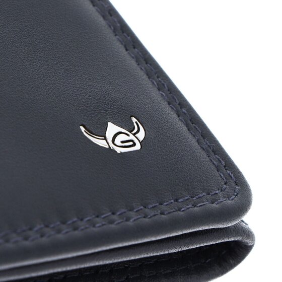 Golden Head Polo Geldbörse RFID Schutz Leder 10 cm