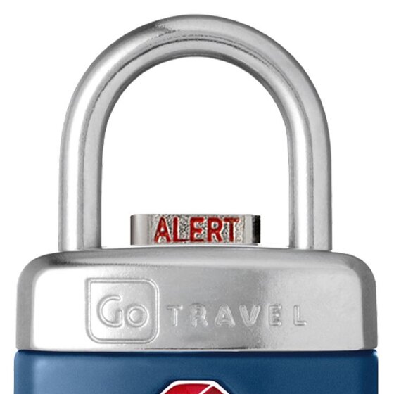 Go Travel Gepäckzubehör Vorhängeschloss TSA mit "Alert" Funktion