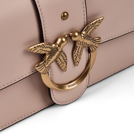 PINKO Love One Umhängetasche Leder 21 cm