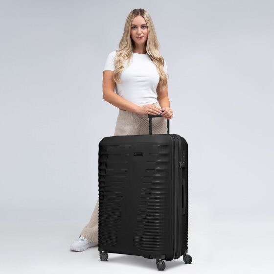 Farmhood Eco Edition 4 Rollen Trolley 77 cm mit Dehnfalte