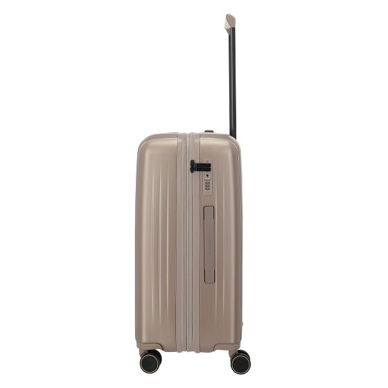 Travelite Barbara Novelty 4 Rollen Trolley 65 cm mit Dehnfalte