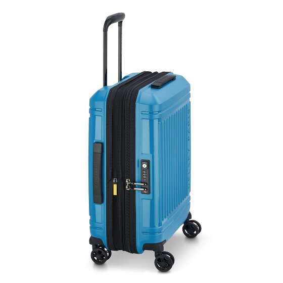 Delsey Paris Lutece Se 4 Rollen Kabinentrolley 55 cm mit Dehnfalte
