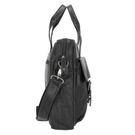 Pride and Soul Aktentasche Leder 40 cm Laptopfach