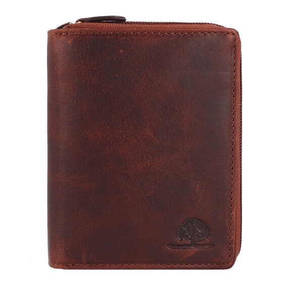 Greenburry Rugged Geldbörse RFID Schutz Leder 10 cm