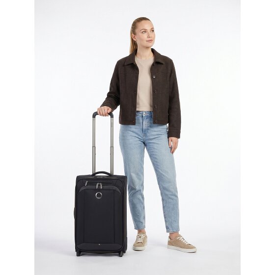 Delsey Paris DLC Pro 2 Rollen Kabinentrolley 55 cm mit Dehnfalte