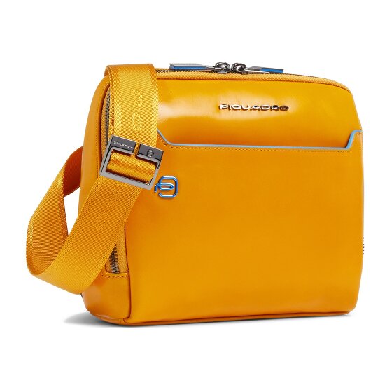 Piquadro Blue Square Umhängetasche Leder 21 cm