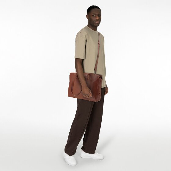 Plevier Power Shopper Tasche Leder 41 cm Laptopfach