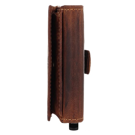 Greenburry Vintage Geldbörse RFID Schutz Leder 7.5 cm