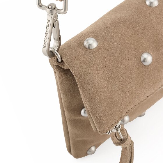 FredsBruder Endless Beads Clutch Tasche Leder 28 cm
