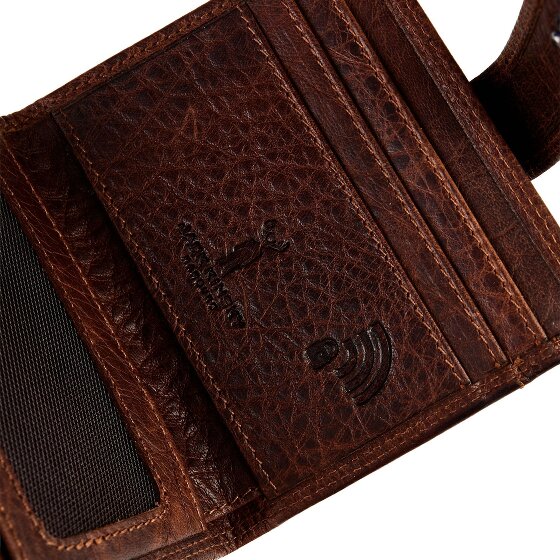 Jack Kinsky Porto 116 Geldbörse RFID Schutz Leder 10 cm