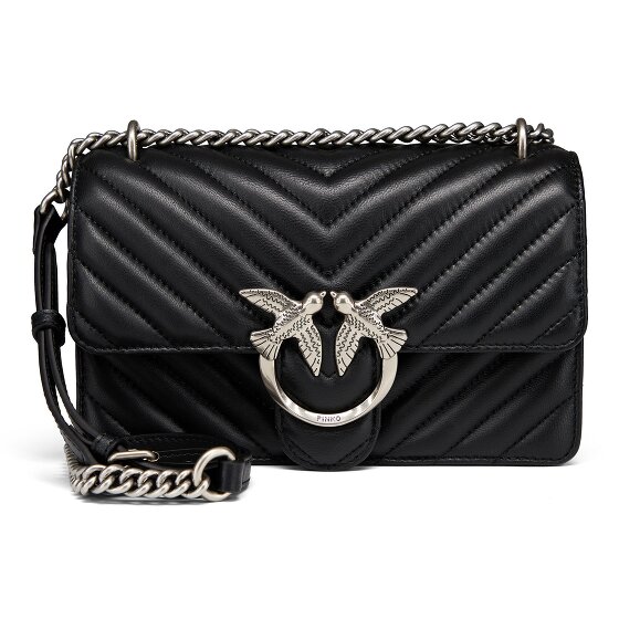 PINKO Love One Umhängetasche Leder 21 cm