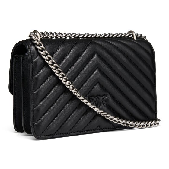 PINKO Love One Umhängetasche Leder 21 cm