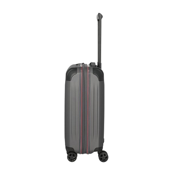 Travelite Dynamiic 4 Rollen Kabinentrolley 55 cm mit Dehnfalte