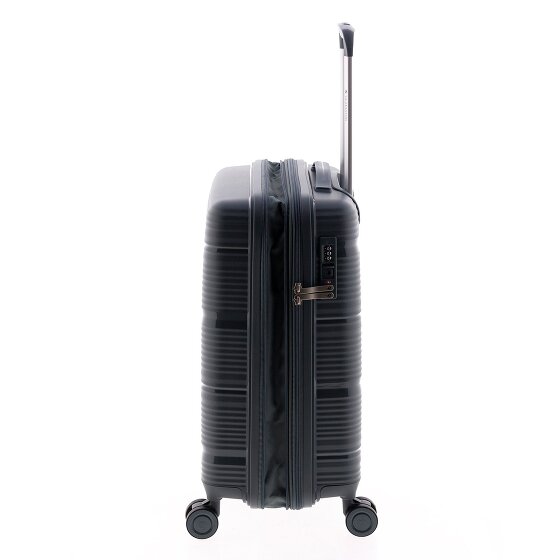 Gladiator 0800 4 Rollen Kabinentrolley 55 cm mit Dehnfalte