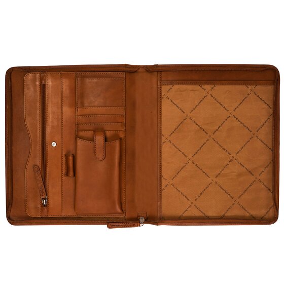 The Chesterfield Brand Wax Pull Up Schreibmappe Leder 22 cm