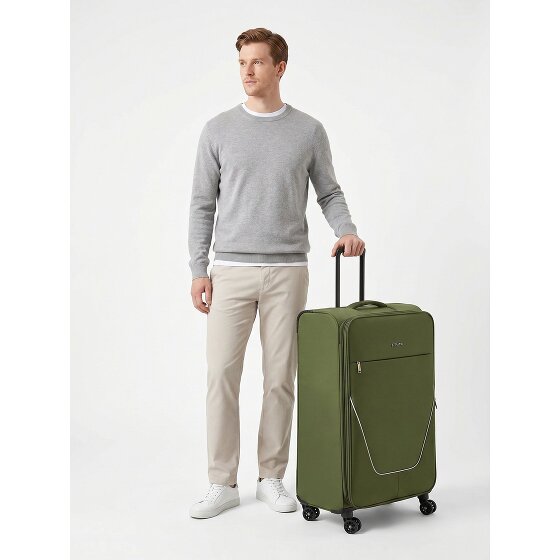 Stratic taska 4 Rollen Trolley L 76 cm mit Dehnfalte