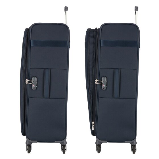 Samsonite Citybeat 4 Rollen Trolley 78 cm mit Dehnfalte