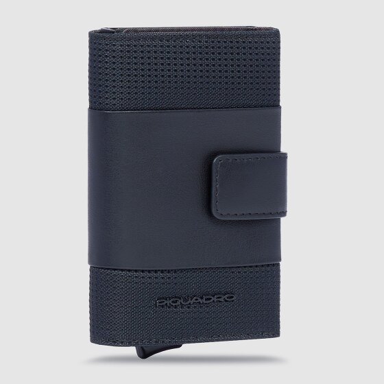 Piquadro PQ-Earth Kreditkartenetui RFID Schutz Leder 6.5 cm