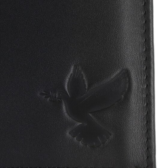 oxmox Leather Geldbörse RFID Schutz Leder 13 cm