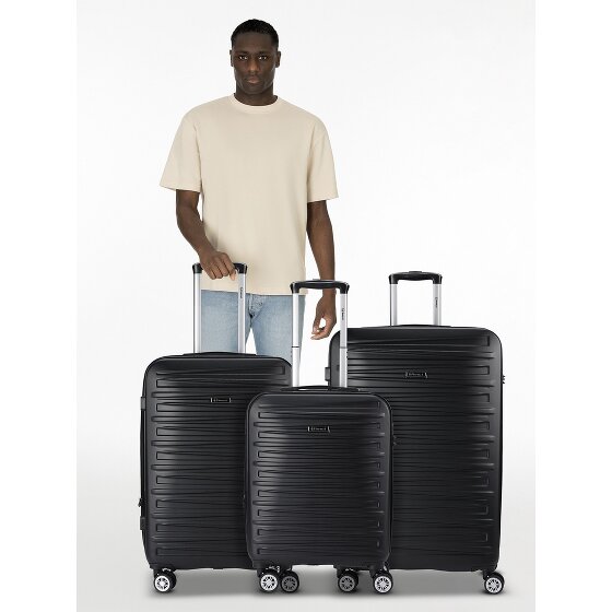 Benzi 5493 4 Rollen Kofferset 3-teilig mit Dehnfalte