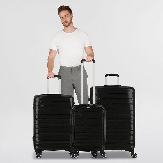 Cocoono Madrid 4 Rollen Kofferset 3-teilig