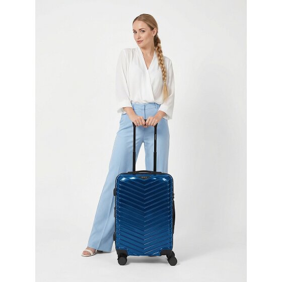 Redolz Essentials 18 4 Rollen Kabinentrolley 55 cm mit Dehnfalte