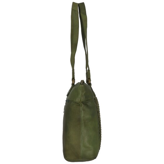 Greenland Nature Femi & Nine Schultertasche Leder 35 cm