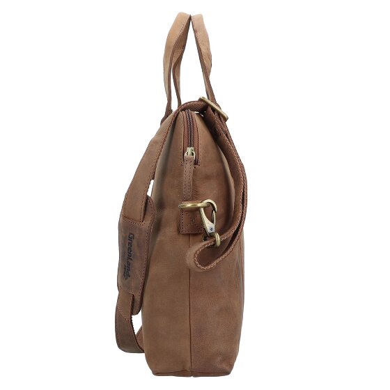 Greenland Nature Montenegro Aktentasche Leder 40 cm Laptopfach