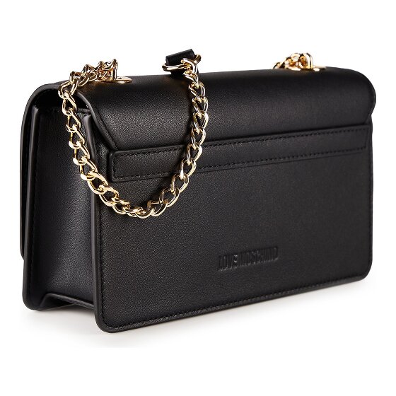 Love Moschino Victory Heart Schultertasche Leder 21.5 cm