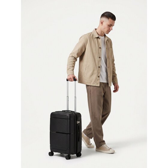 Benzi 5899 4 Rollen Trolley M 57 cm mit Dehnfalte