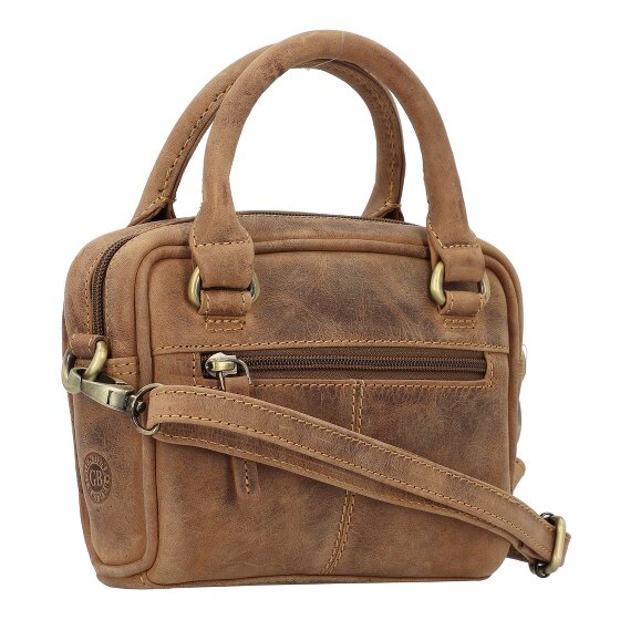 Greenburry Vintage Mini Bag Handtasche Leder 18 cm