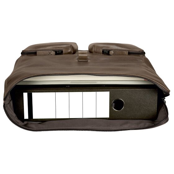 Leonhard Heyden Porto Messenger Leder 38 cm