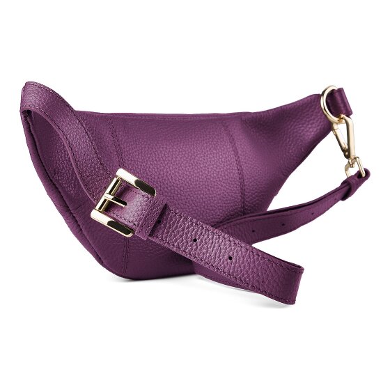 Lazarotti Bologna Leather Double-Zip Gürteltasche Crossbody Leder 25 cm