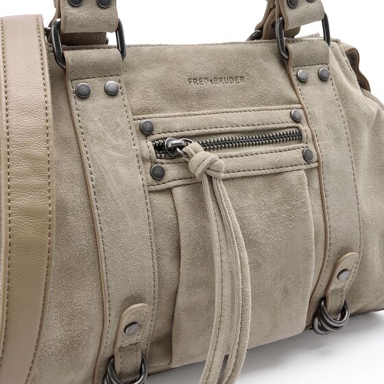 FredsBruder Whipstitch Soul Schultertasche Leder 30 cm