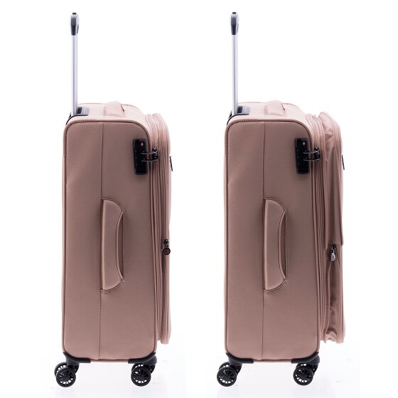 Gladiator 3700 4 Rollen Trolley 66 cm mit Dehnfalte