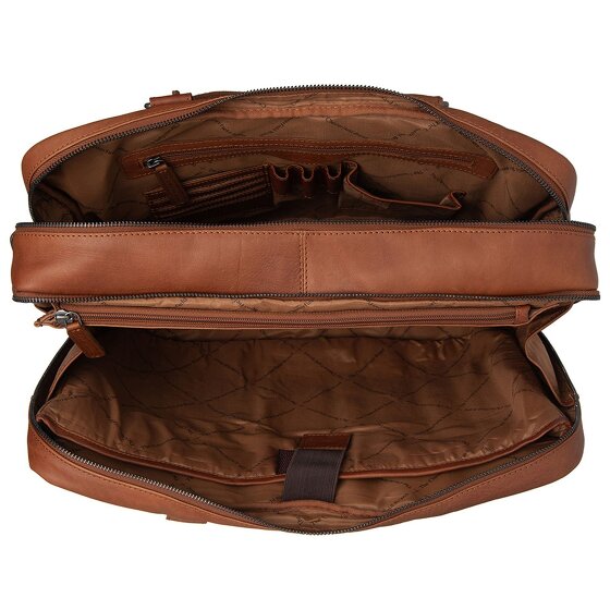 The Chesterfield Brand Wax Pull Up Aktentasche Leder 41 cm Laptopfach