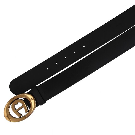 AIGNER Logo Gürtel Leder