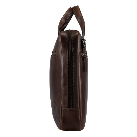Jost Lund Laptoptasche Leder 38 cm