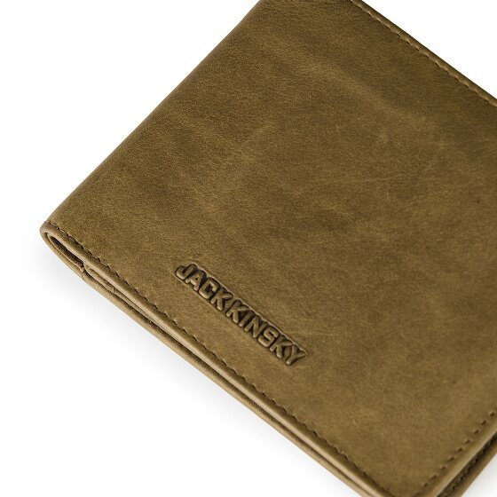 Jack Kinsky Aruba Geldbörse RFID Schutz Leder 12 cm