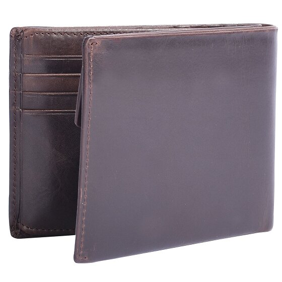 Maître Birkheim Gandolf Geldbörse RFID Schutz Leder 12.5 cm
