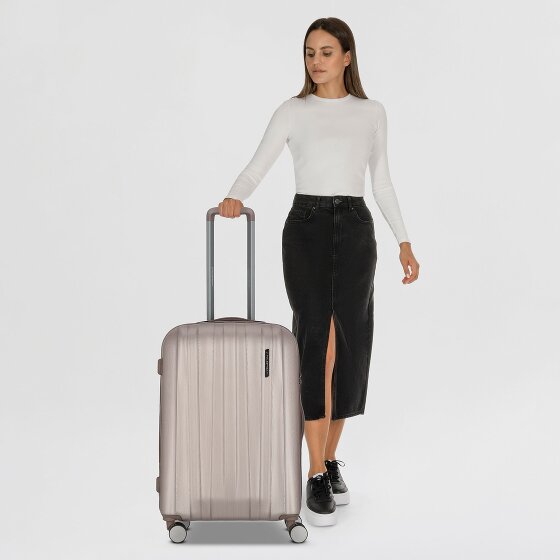 Polestream Moonrock 4 Rollen Trolley M 69 cm mit Dehnfalte