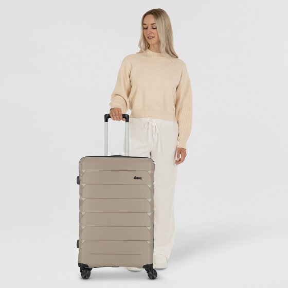 d&n Travel Line 4100 4 Rollen Trolley L 74 cm