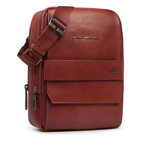 Piquadro Solm Umhängetasche Leder 25 cm