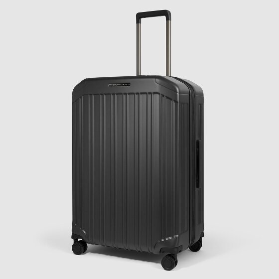 Piquadro PQ Light 4 Rollen Trolley 69 cm mit Dehnfalte