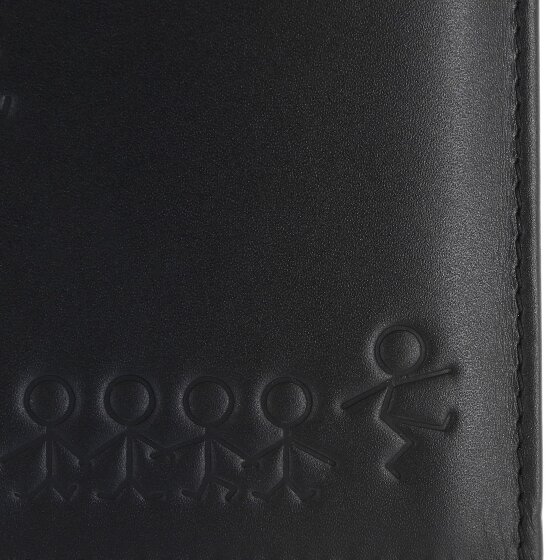 oxmox Leather Geldbörse RFID Schutz Leder 13 cm