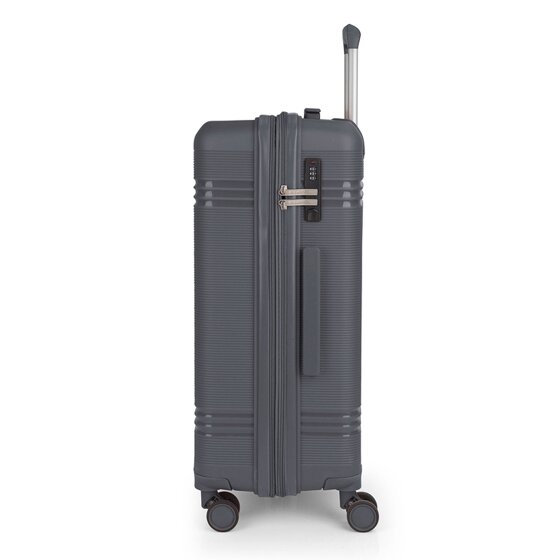 Gabol Saori 4 Rollen Trolley M 66 cm mit Dehnfalte
