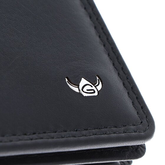 Golden Head Polo Geldbörse RFID Schutz Leder 10 cm