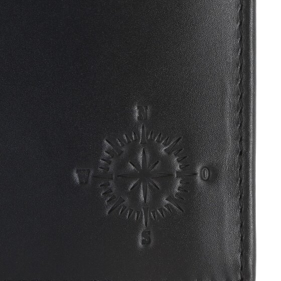 oxmox Leather Geldbörse RFID Schutz Leder 13 cm
